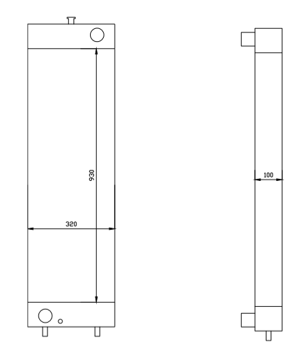 PC 200-8/220-8 watercooler